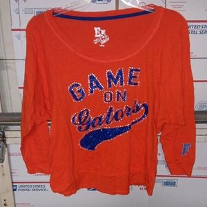 E5 Size L.Orange Game On Gators Shirt (SKU N199)